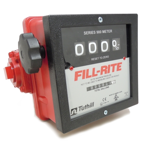 Fill-Rite 901C 4 Wheel Mechanical Meter - Fast Shipping - Meters